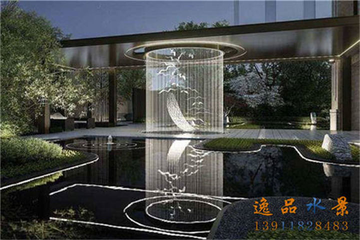 淺析水幕簾在家居環境和辦公環境的應用