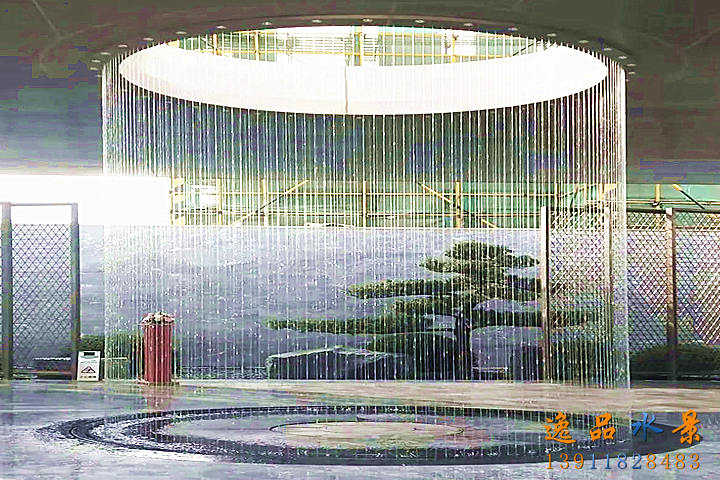 圓形吊線水簾廠家|北京拉線水簾設(shè)計(jì)生產(chǎn)公司